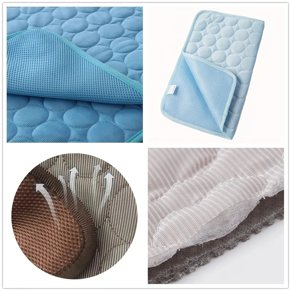 Self-Cooling Pet Mat – Summer Cooling Bed for Dogs & Cats