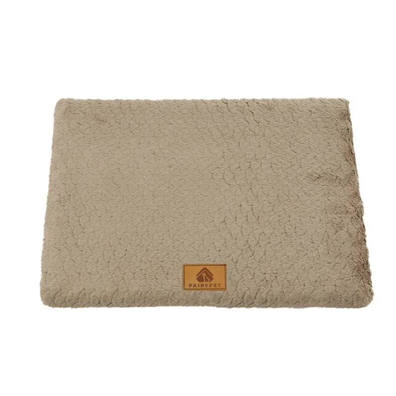Orthopedic Memory Foam Pet Bed – Washable Faux Fur Cushion