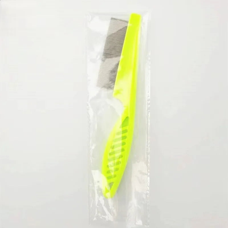 Stainless Steel Flea & Grooming Comb for Dogs and Cats