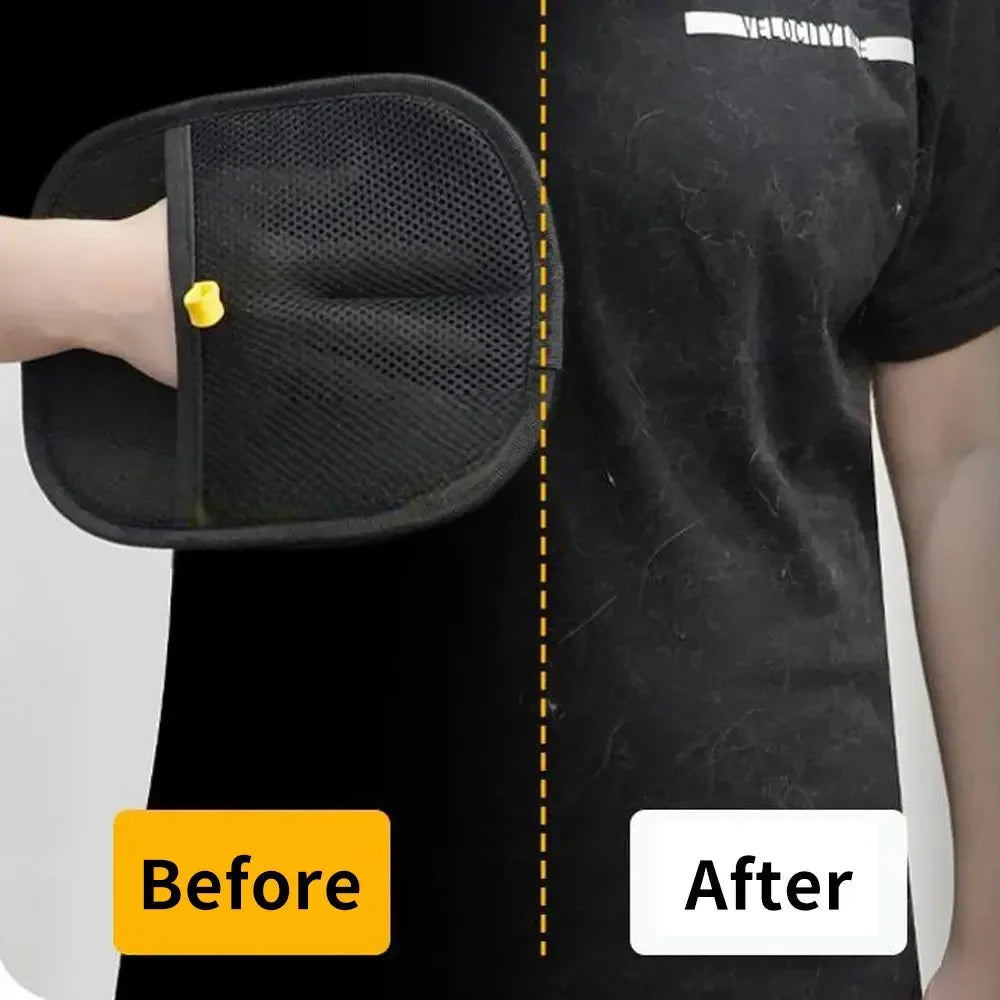 Static Pet Hair Removal Gloves – Grooming & Deshedding for Dogs & Cats