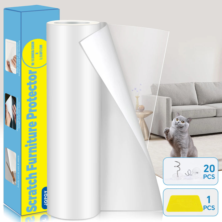 Cat Scratch Deterrent Tape – Transparent Self-Adhesive Furniture Protector