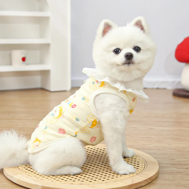 🐾 SoftCool™ Cotton Pet Summer Shirt