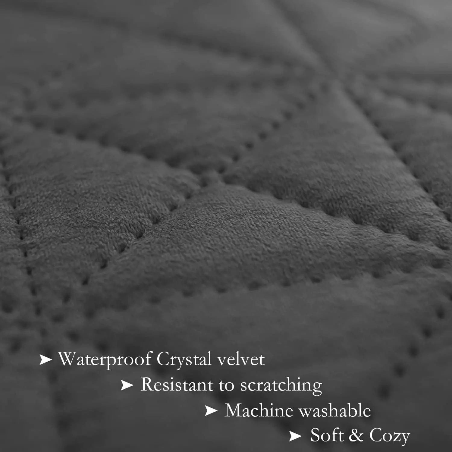 Waterproof Velvet Sofa Cover – Anti-Slip Pet Couch Protector