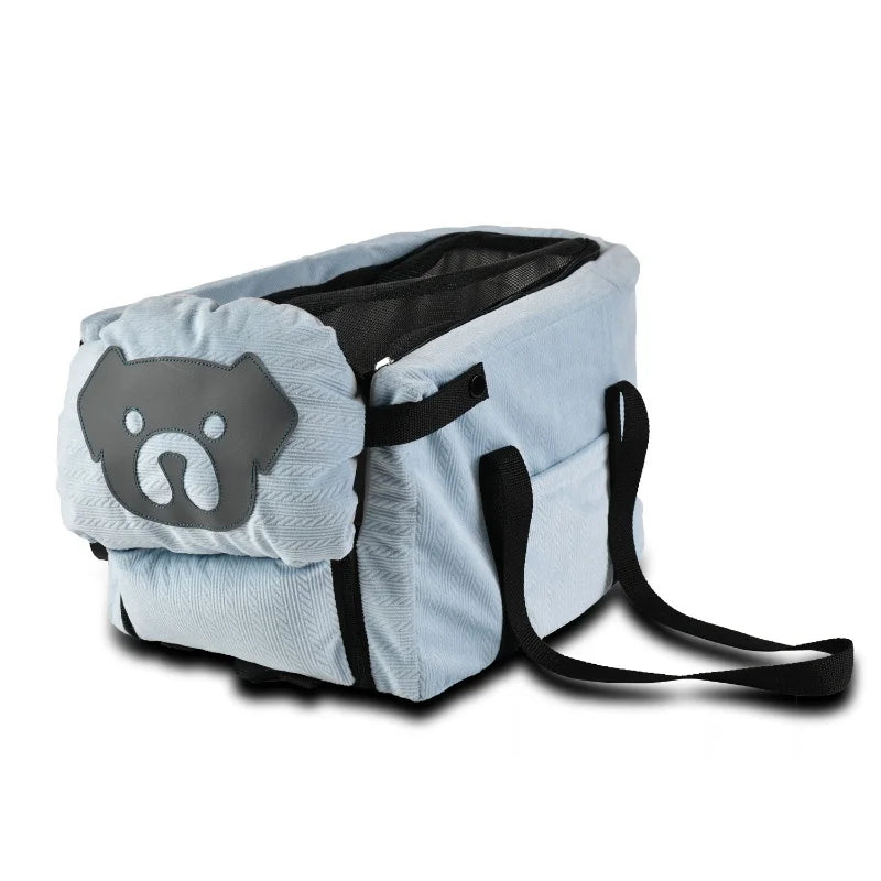 Foldable Dog Car Seat Cover Hammock – Travel Safety Carrier for Dogs & Cats