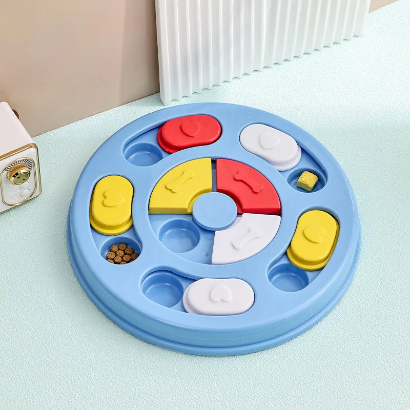 Smart Cat Puzzle Toy – Slow Feeder & Interactive Food Dispenser