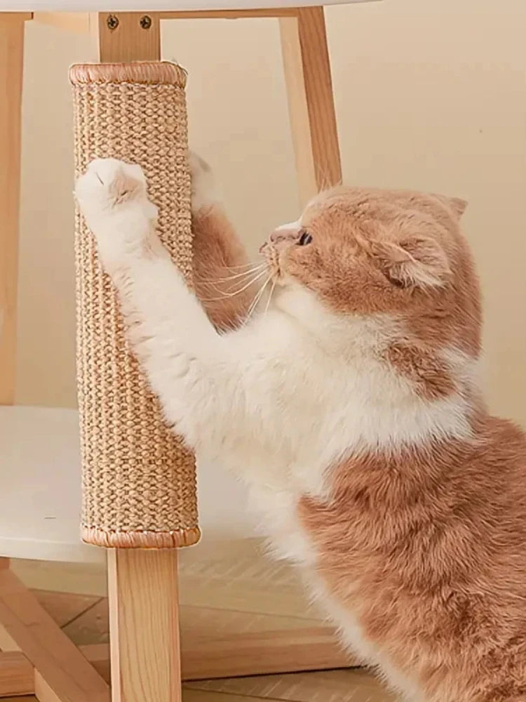 Natural Sisal Cat Scratcher Mat – Horizontal Floor Pad