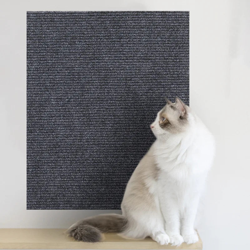 Self-Adhesive Cat Scratching Mat – Trimmable Carpet Furniture Protector