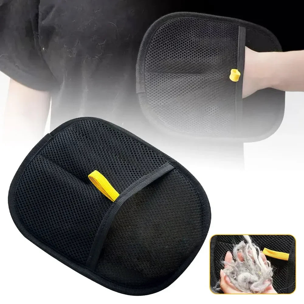 Static Pet Hair Removal Gloves – Grooming & Deshedding for Dogs & Cats