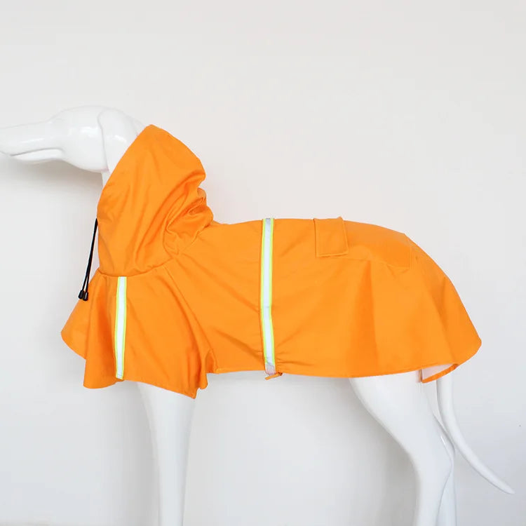 🌦️ Corgi Cloak Dog Raincoat – Waterproof & Reflective Outdoor Jacket