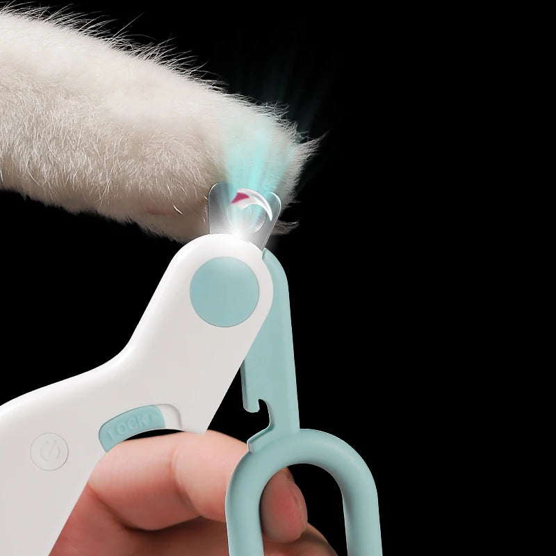 LED Pet Nail Clipper – Safe & Precise Claw Trimmer for Dogs & Cats