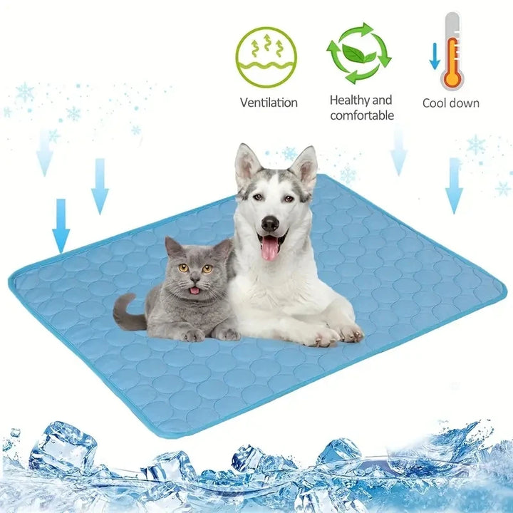 Self-Cooling Pet Mat – Summer Cooling Bed for Dogs & Cats