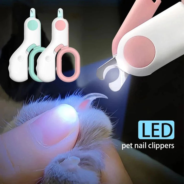 LED Pet Nail Clipper – Safe & Precise Claw Trimmer for Dogs & Cats