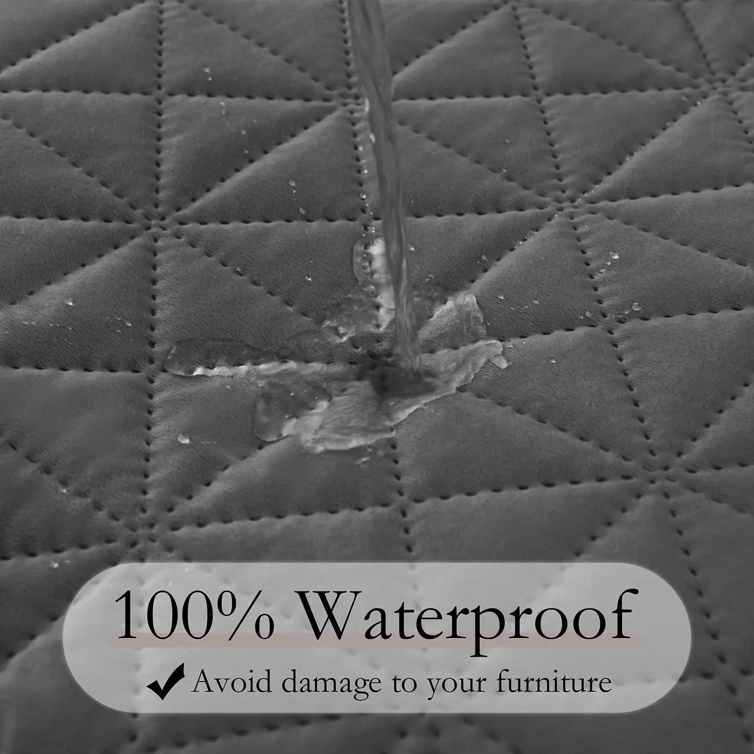 Waterproof Velvet Sofa Cover – Anti-Slip Pet Couch Protector