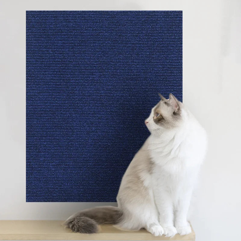 Self-Adhesive Cat Scratching Mat – Trimmable Carpet Furniture Protector