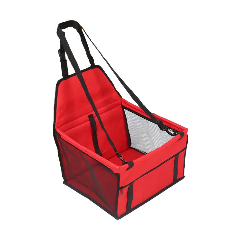 Foldable Dog Car Seat Cover Hammock – Travel Safety Carrier for Dogs & Cats