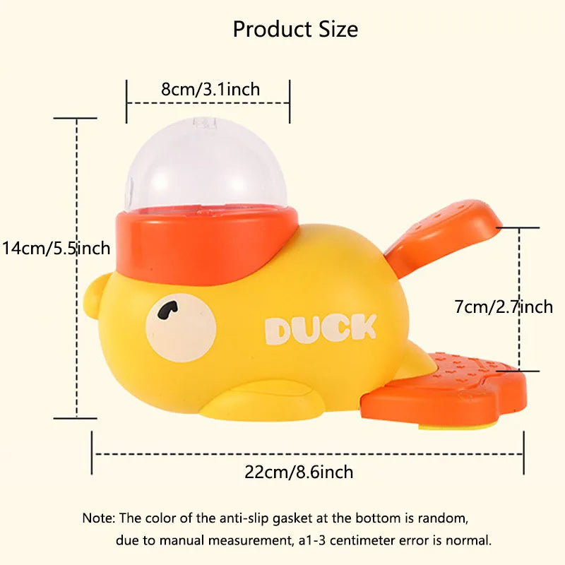 Duck-Shaped Cat & Dog Treat Dispenser – Interactive Slow Feeder Puzzle Toy