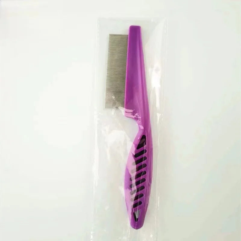 Stainless Steel Flea & Grooming Comb for Dogs and Cats