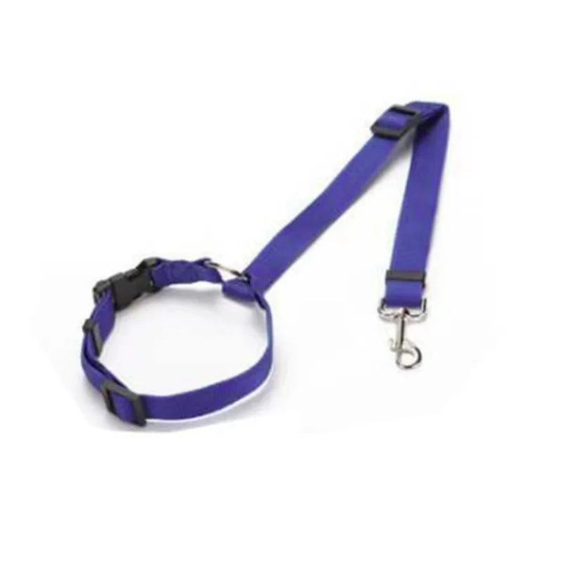 Reflective Pet Car Seat Belt & Harness – Safety Leash for Dogs & Cats
