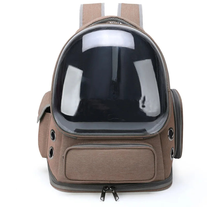Pet Cat Carrier Backpack – Breathable Travel Bag for Cats & Small Dogs