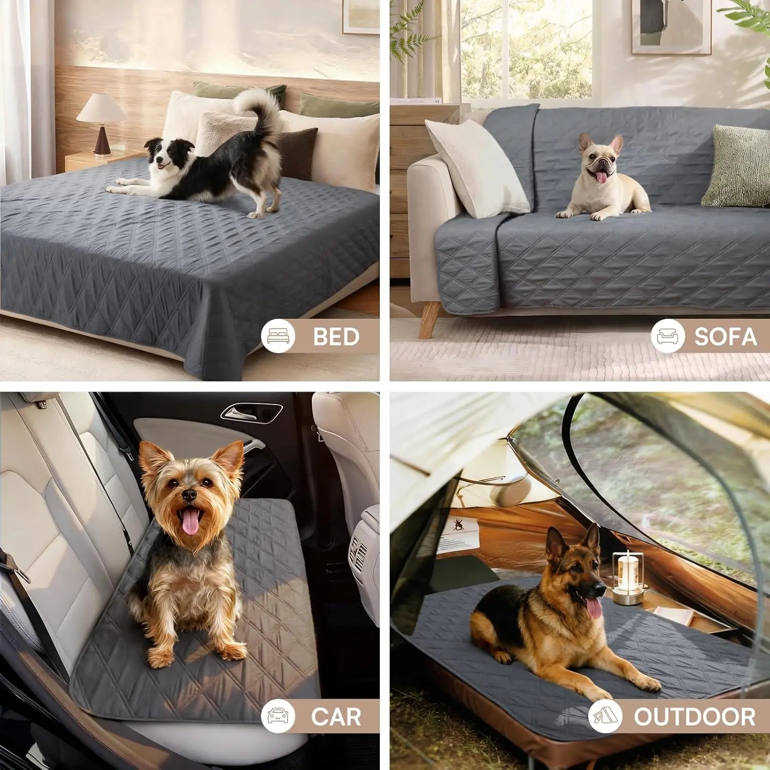 Waterproof Anti-Slip Pet Sofa Protector – Couch Mat for Dogs & Cats