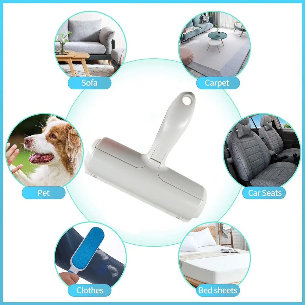 Pet Hair Remover Roller – Reusable Fur Removal for Cats & Dogs