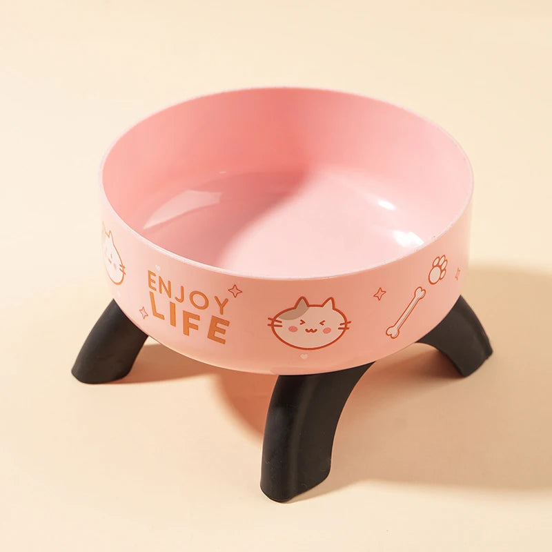 Elevated Pet Food & Water Bowl – Anti-Slip Raised Stainless Steel Feeding Stand