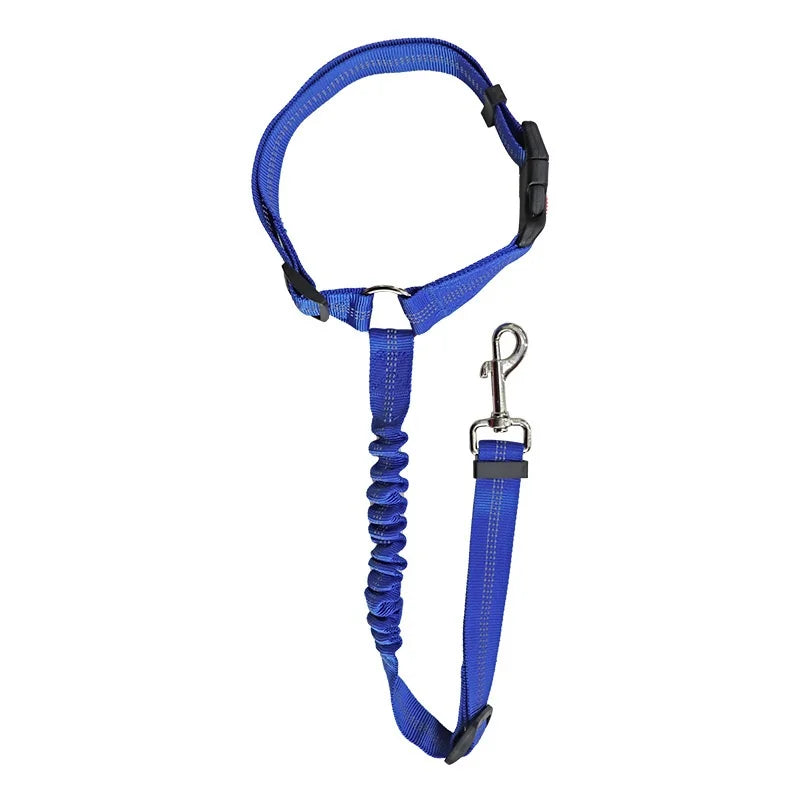 Reflective Pet Car Seat Belt & Harness – Safety Leash for Dogs & Cats