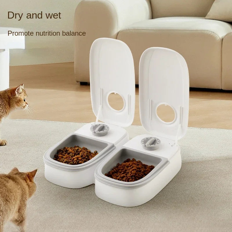 Automatic Pet Feeder – Timed Food Dispenser for Cats & Dogs