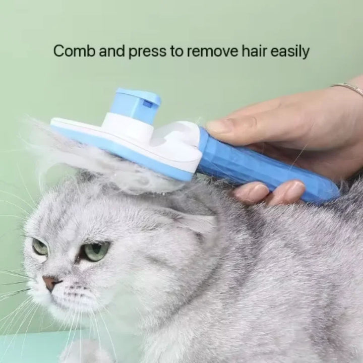 Dog & Cat Self-Cleaning Hair Removal Comb