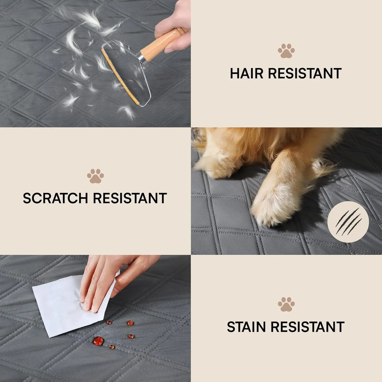 Waterproof Anti-Slip Pet Sofa Protector – Couch Mat for Dogs & Cats