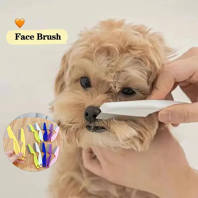 Stainless Steel Flea & Grooming Comb for Dogs and Cats