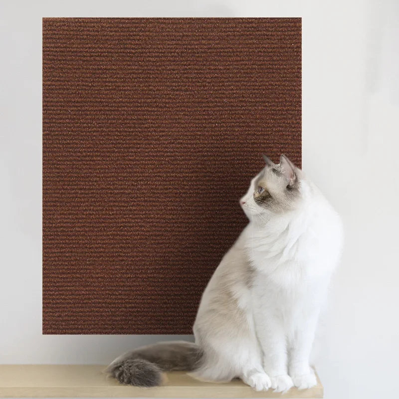 Self-Adhesive Cat Scratching Mat – Trimmable Carpet Furniture Protector