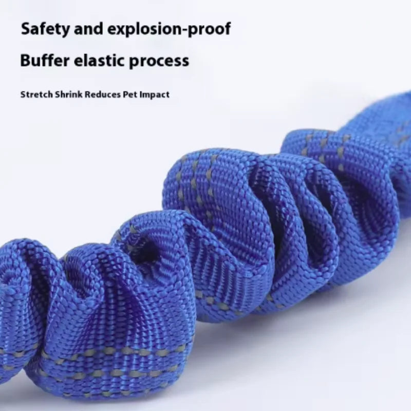 Reflective Pet Car Seat Belt & Harness – Safety Leash for Dogs & Cats