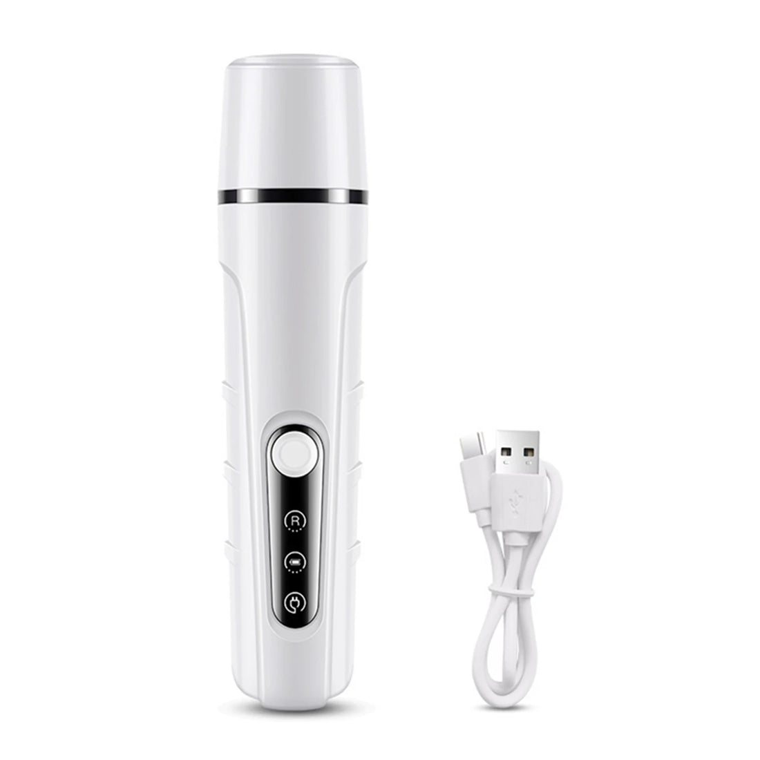 Electric Pet Nail Grinder with LED Light – Dog & Cat Paw Grooming Tool