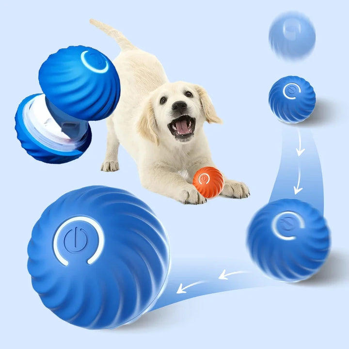 Smart Pet Toy Ball – Electric Interactive Rolling & Jumping Ball for Cats & Dogs