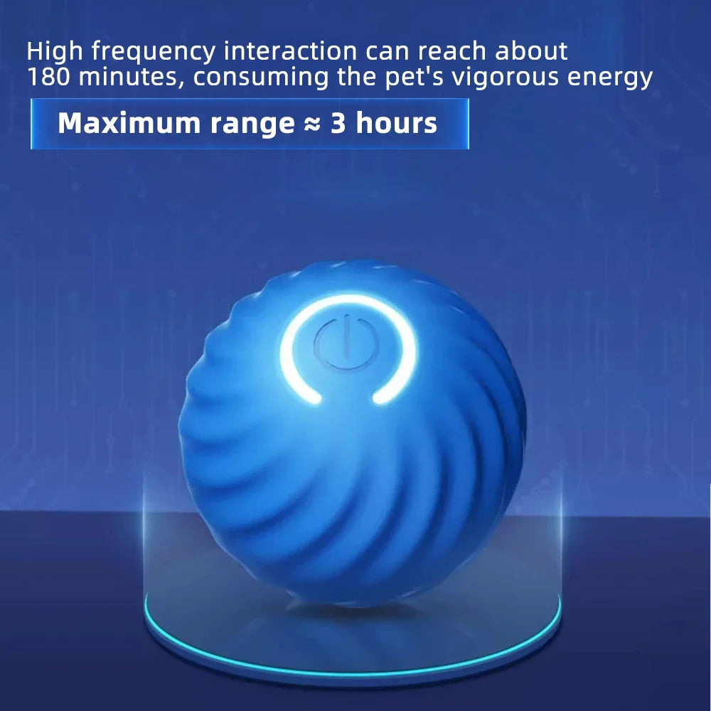 Smart Pet Toy Ball – Electric Interactive Rolling & Jumping Ball for Cats & Dogs