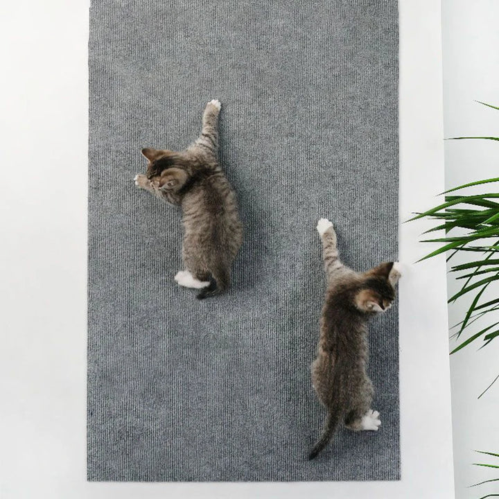 Self-Adhesive Cat Scratching Mat – Trimmable Carpet Furniture Protector