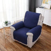 Solid Color Recliner Chair Cover – Anti-Slip Armchair Protector