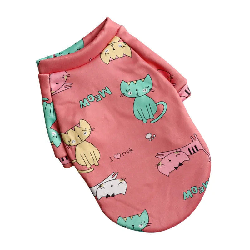 Personalized Pet Shirt – Stylish Outfit for Small Dogs & Cats