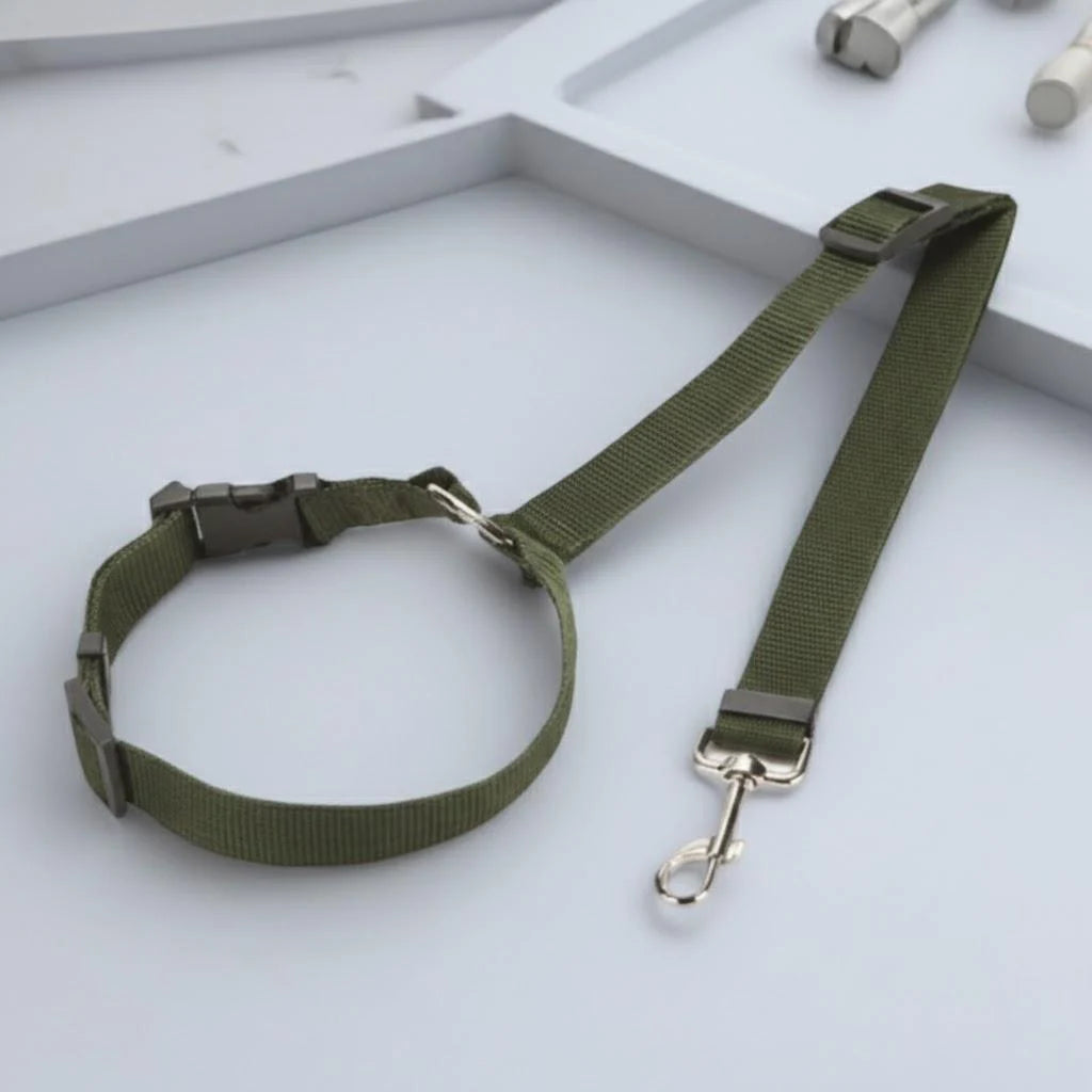 Adjustable Pet Car Seat Belt – Safety Harness Leash for Dogs & Cats