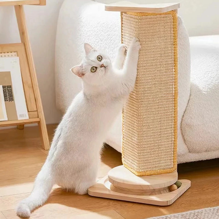 Natural Sisal Cat Scratcher Mat – Horizontal Floor Pad