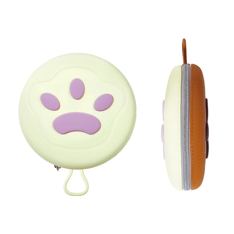 2-in-1 Foldable Silicone Dog Bowl – Portable Travel Feeding & Water Bowl