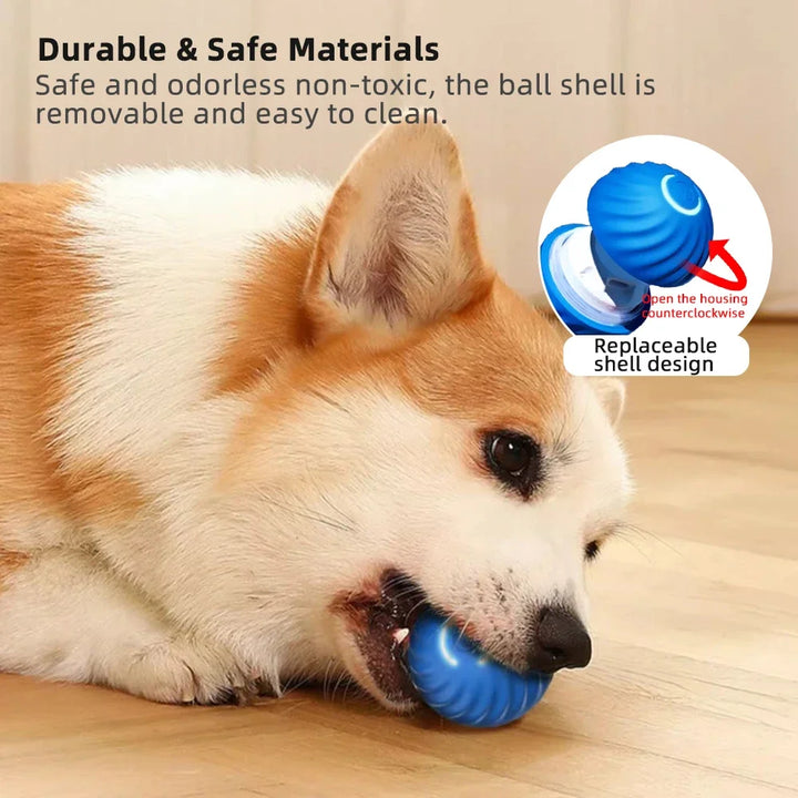 Smart Pet Toy Ball – Electric Interactive Rolling & Jumping Ball for Cats & Dogs