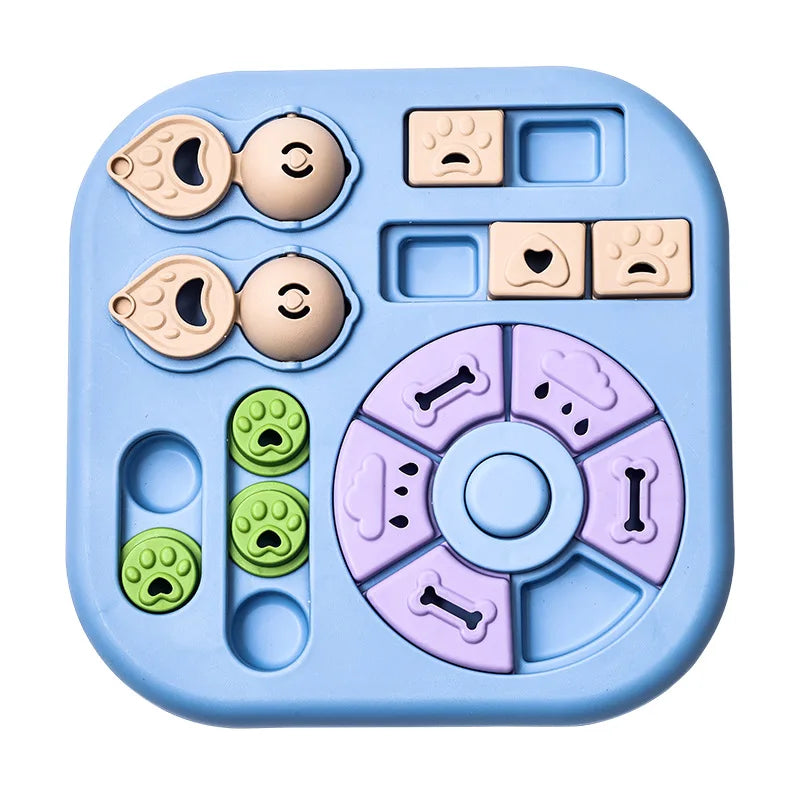 Smart Cat Puzzle Toy – Slow Feeder & Interactive Food Dispenser
