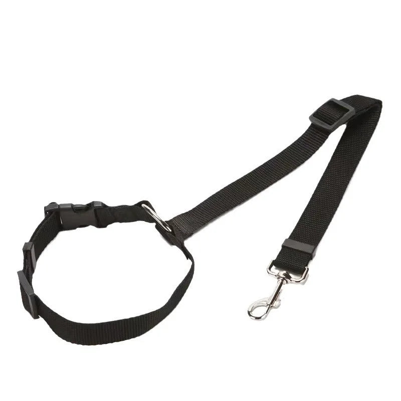Reflective Pet Car Seat Belt & Harness – Safety Leash for Dogs & Cats