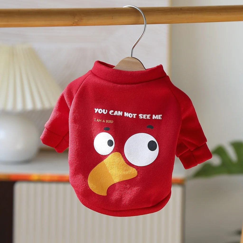 Cartoon Pet Sweater – Cozy Autumn & Winter Pullover