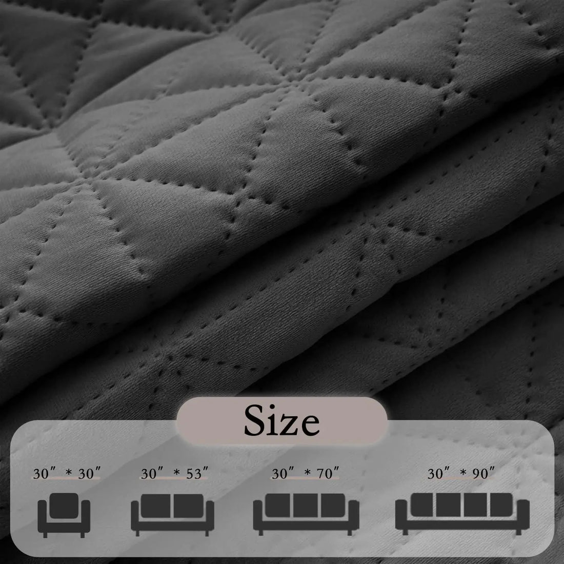 Waterproof Velvet Sofa Cover – Anti-Slip Pet Couch Protector