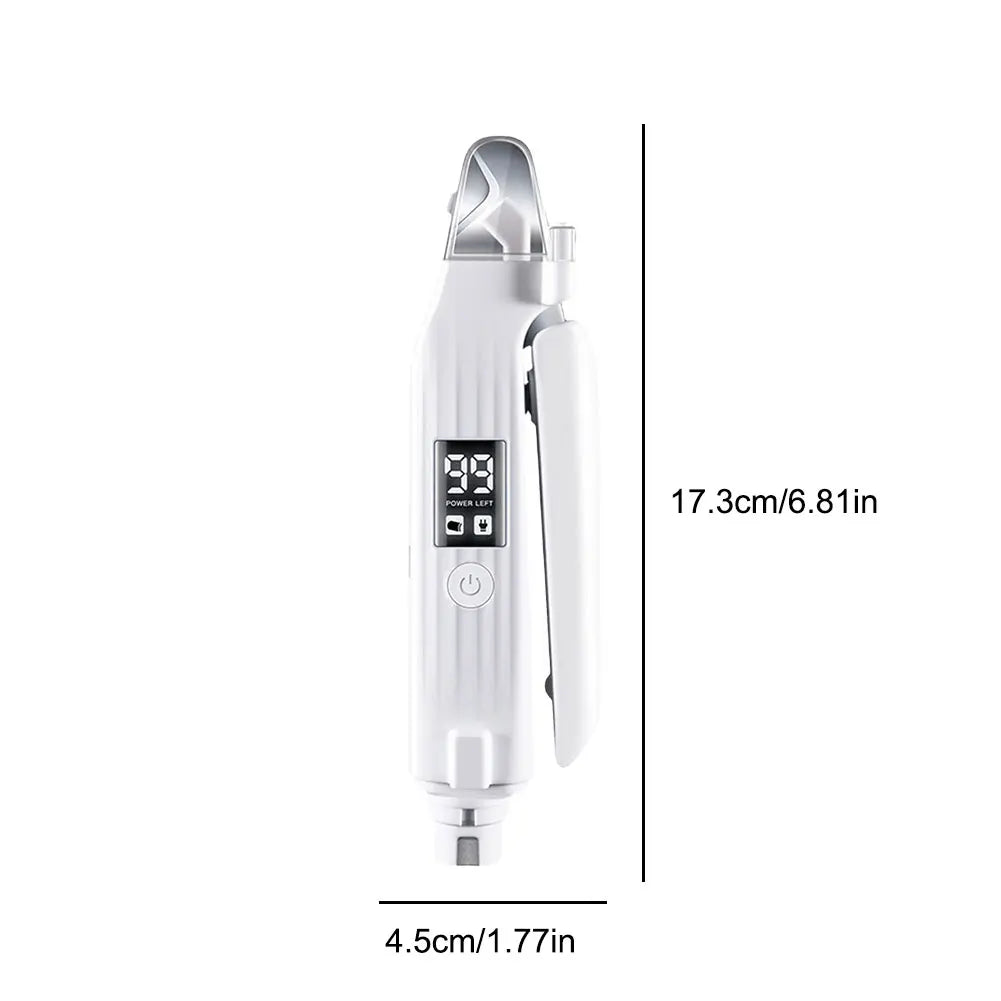 2-in-1 Electric Dog & Cat Nail Grinder and Clipper with LED Light