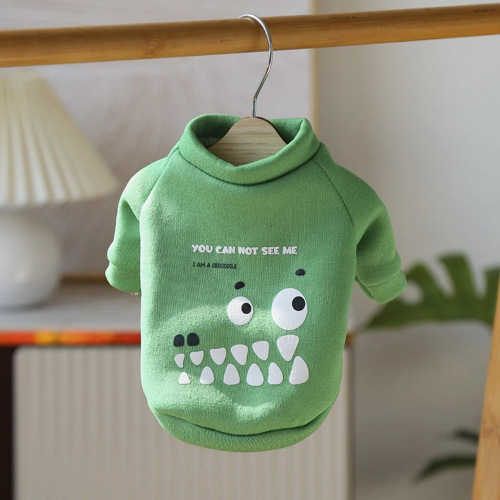 Cartoon Pet Sweater – Cozy Autumn & Winter Pullover
